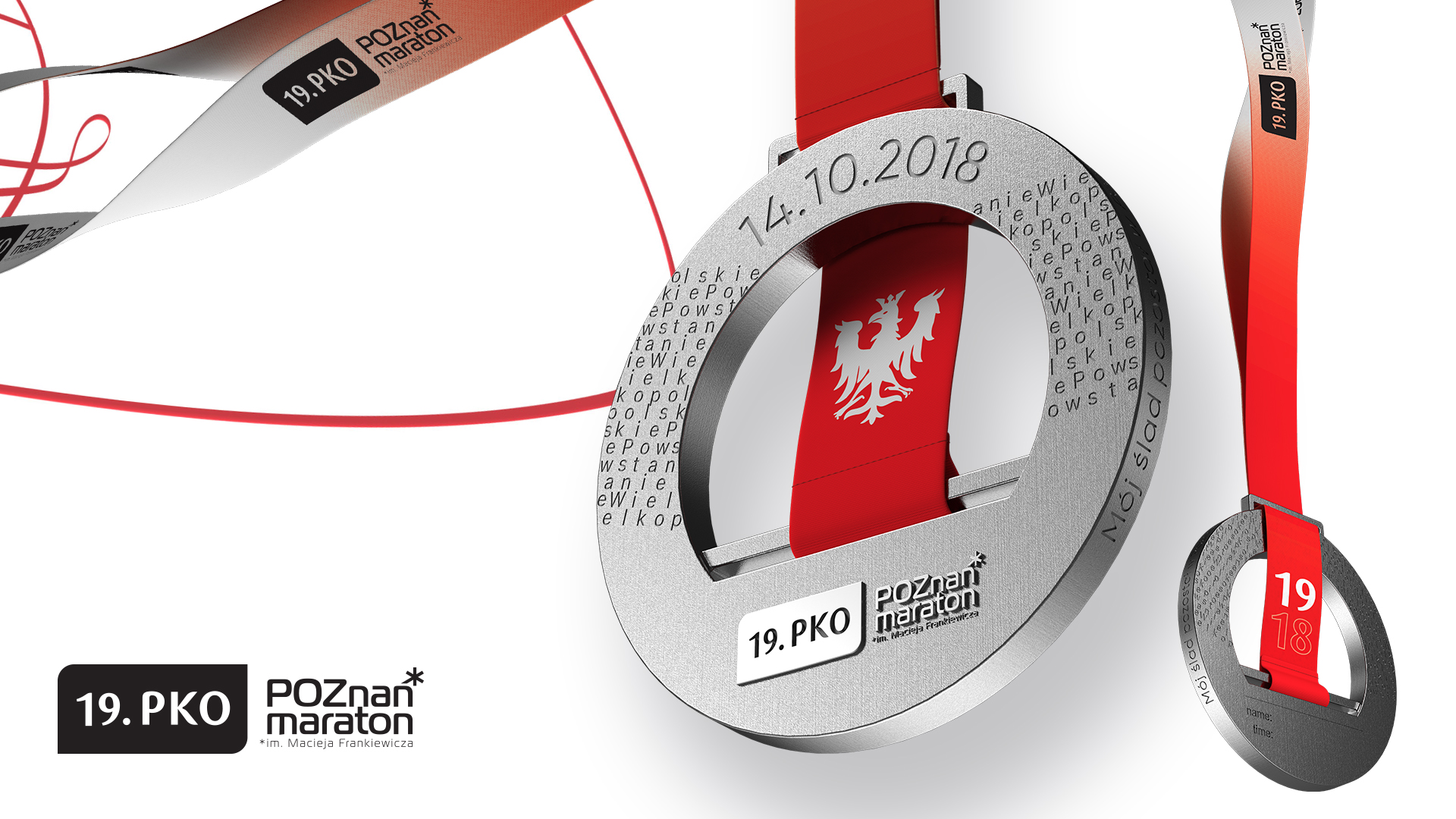 Medal poznańskiego maratonu inspirowany Powstaniem Wielkopolskim