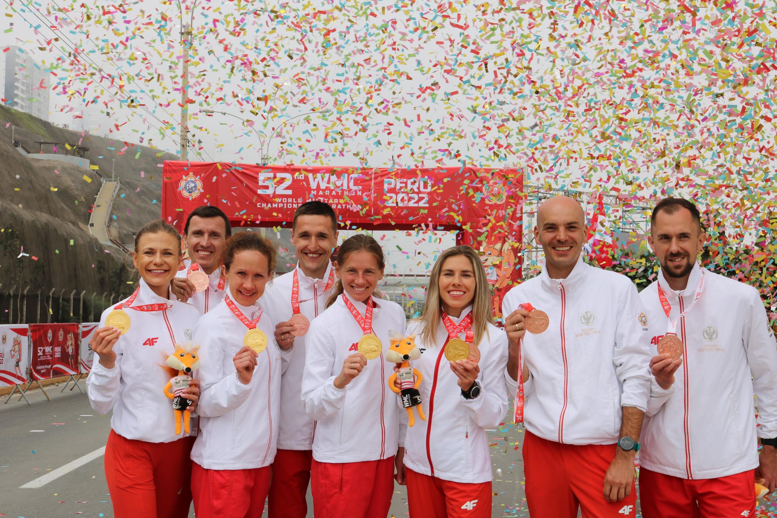 Polscy żołnierze z medalami Mistrzostw Świata w maratonie!