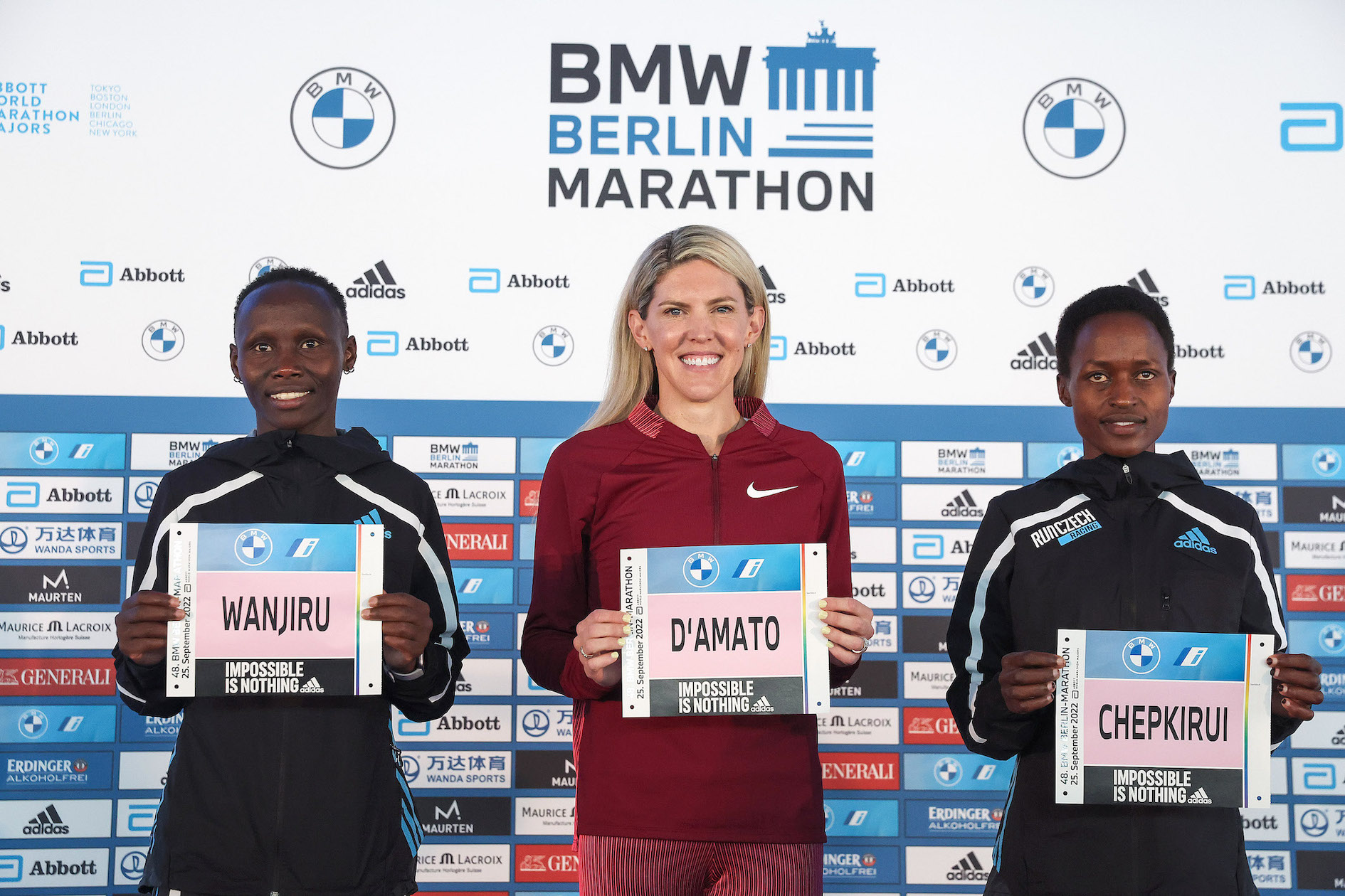Amerykanka Keira D’Amato i Kenijczyk Eliud Kipchoge powalczą o nowe rekordy w 48. BMW Berlin-Marathon!
